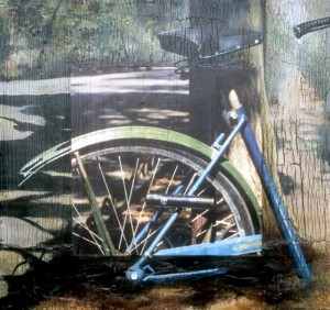 Robert Mielenhausen, Bike I, 19x19 inches.